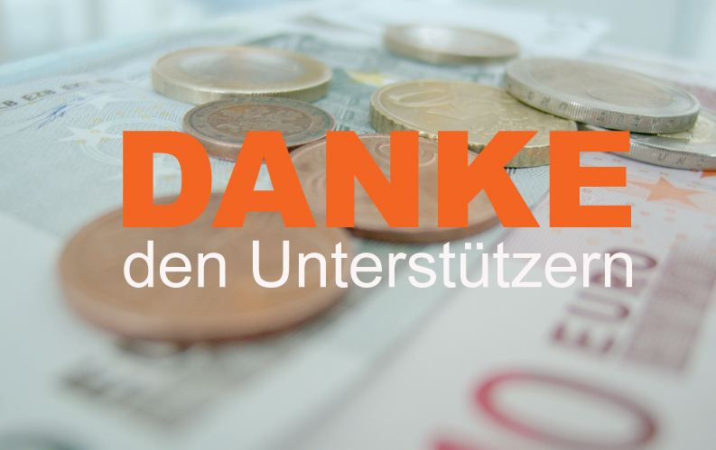 Danke an unsere Untersttzer